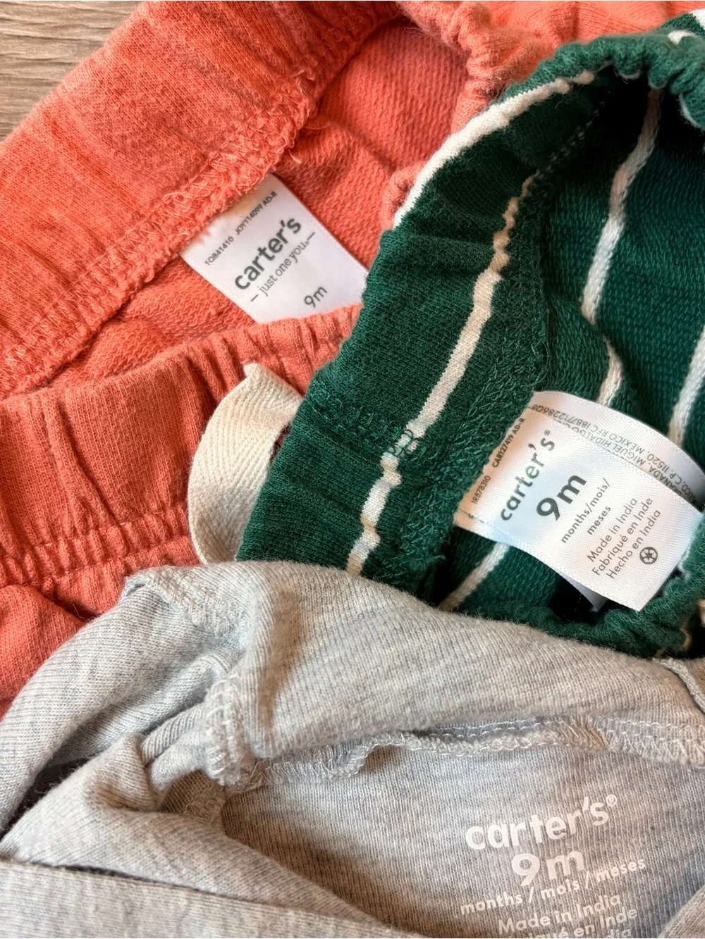 Carter's baby boys mix and match pieces